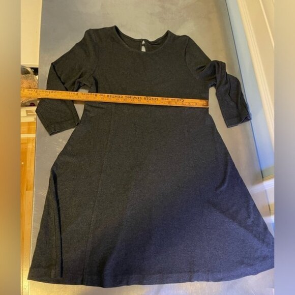 Adrienne Vittadini - gray shift dress - Picture 3 of 9